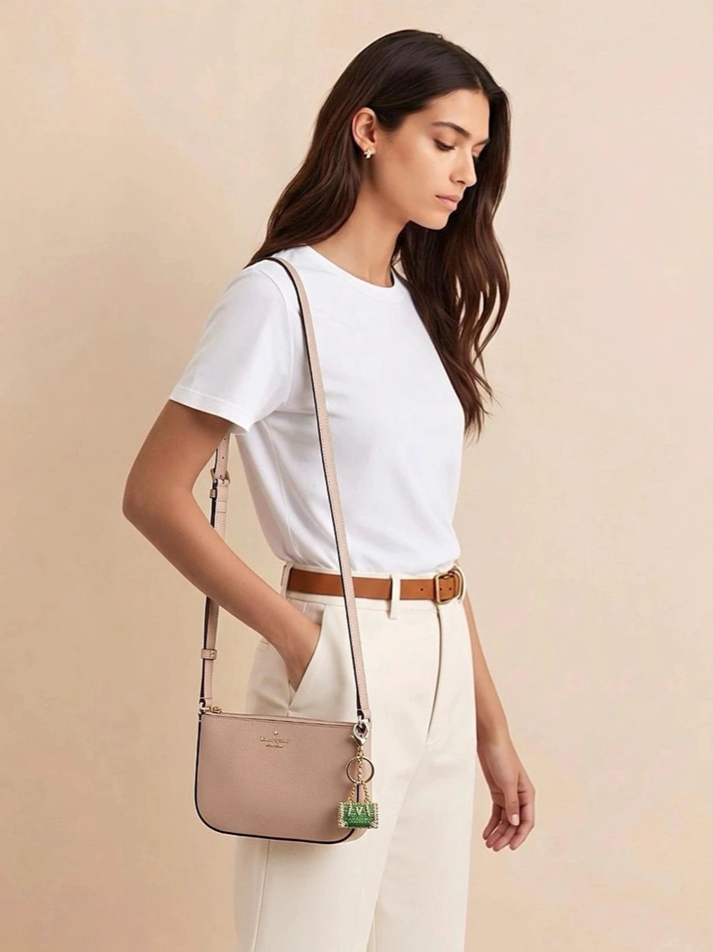Kate Spade Crossbody Bag in Brown Like New EUC